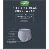 Depend Real Fit Incontinence Men Medium (8 Pack)